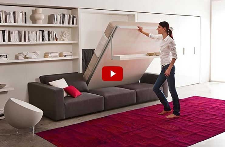 If your apartment is small, do not worry smart furniture for small homes