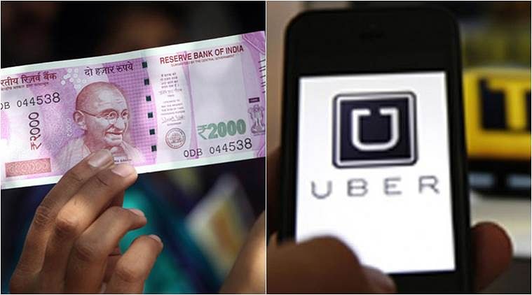 An Uber driver asked a passenger to give him Rs 2,000 note and what he did next will shock you
