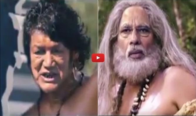 Viral video of Harish Rawat as Bahubali 