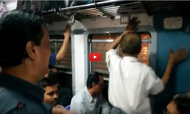 Viral video of passengers singing in Mumbai local train