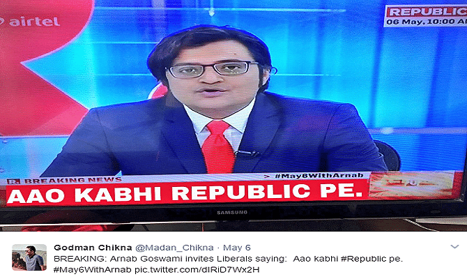 Viral and trending twitter Reactions on Arnab Goswami's comeback with Republic TV