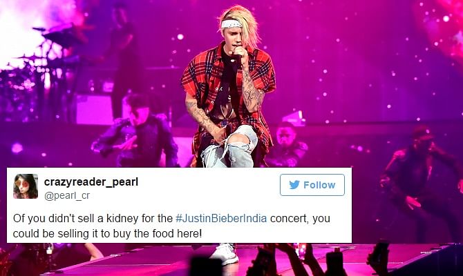 Viral and Trending Funny trolling tweets on Justin Bieber Mumbai Concert
