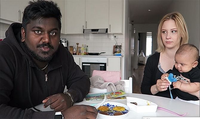Viral and Trending Indian Origin Swedish man and his family got trolled because his skin colour