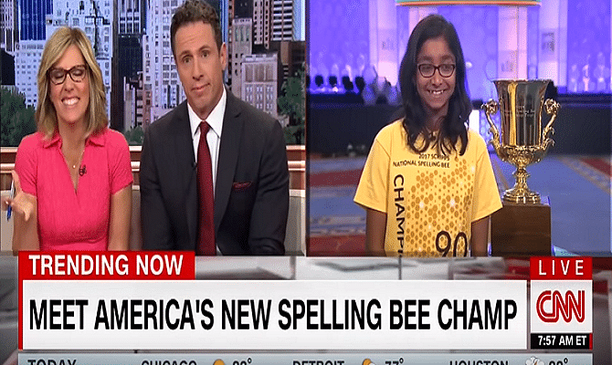 Viral and Trending CNN Anchors did racial comments to spelling bee 2017 winner Anany Vinay 