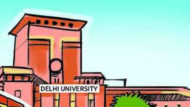Delhi University first cut off list 