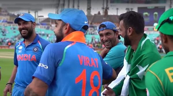 Shoaib and Kohli talk after match were laughing over a hilarious incident 