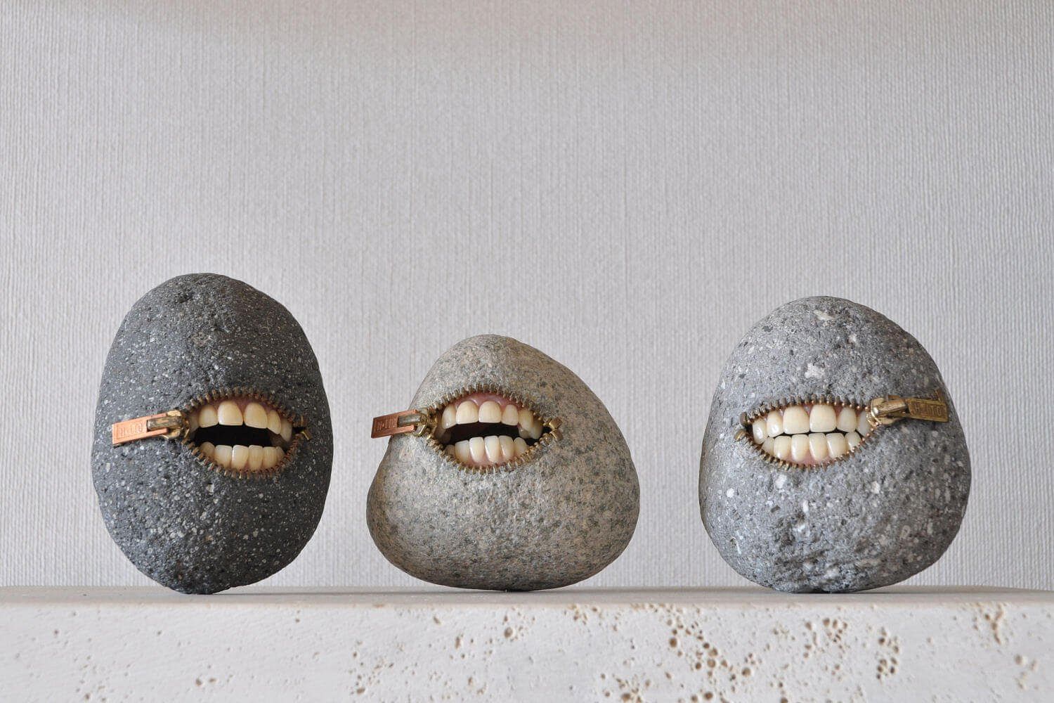 Japanese artist is making beautiful&amazing Sculptures from stones 