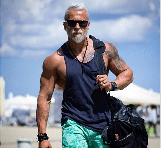 fitness Model Spends Millions To Look Older pics going viral