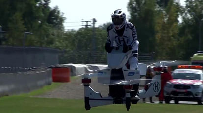 FLYING motorbikes are being developed