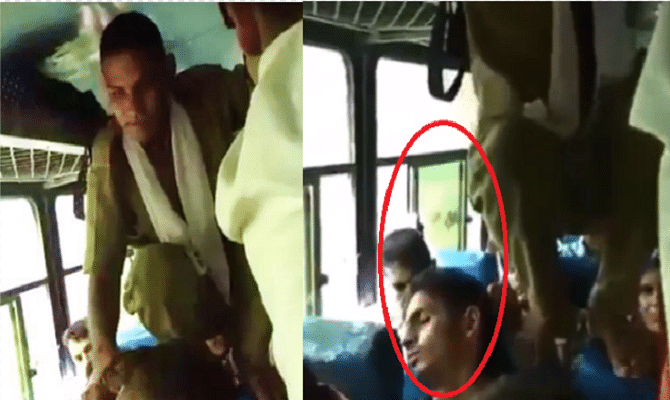 This is how Indian bus conductor collect tickets in buses check out video