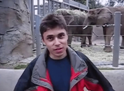 youtube first video Me at the zoo was released in 2005