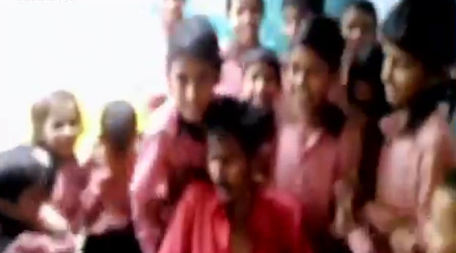 UP Teacher Comes To Class DRUNK, video goes viral
