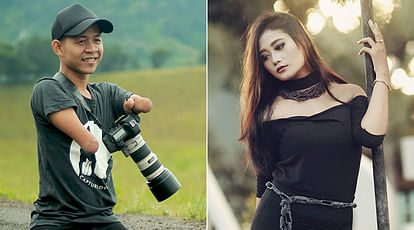 Achmad Zulkarnain Born Without Hands And Legs Becomes Professional Photographer