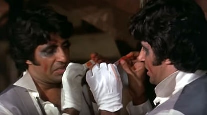 The Epic scene of Amitabh Bachchan from movie Amar Akbar Anthony which No body can act