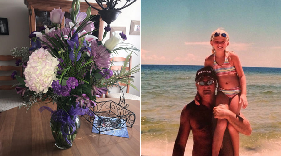 Before Dying with Cancer, Dad Paid For Flowers To Be Sent For Daughter’s Next 5 Birthdays