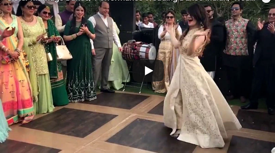 Girl Wedding Dance on Bollywood Song Laila Main Laila Goes Viral