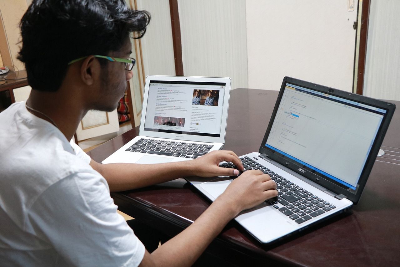15 year old indian boy developed a desi search engine who can able to give challenge google 