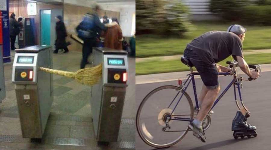 some funny jugaad photos trending on internet in now days