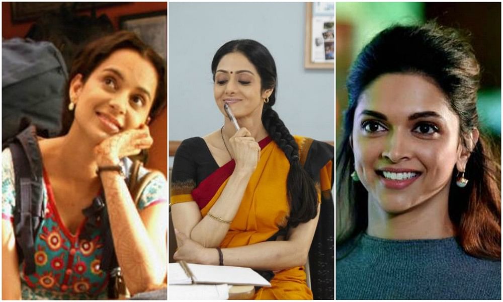 Bollywood actresses who portrays strong characters in films