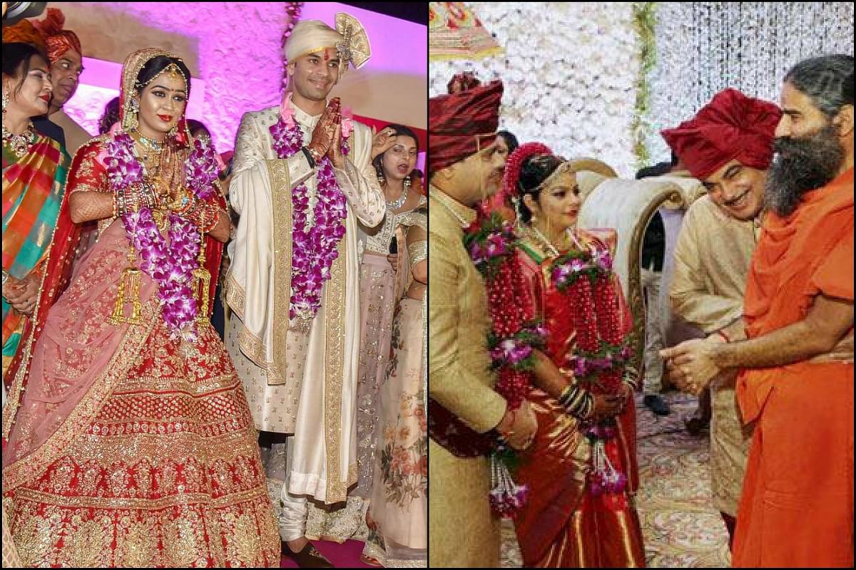 Indian political leader's family expensive wedding 
