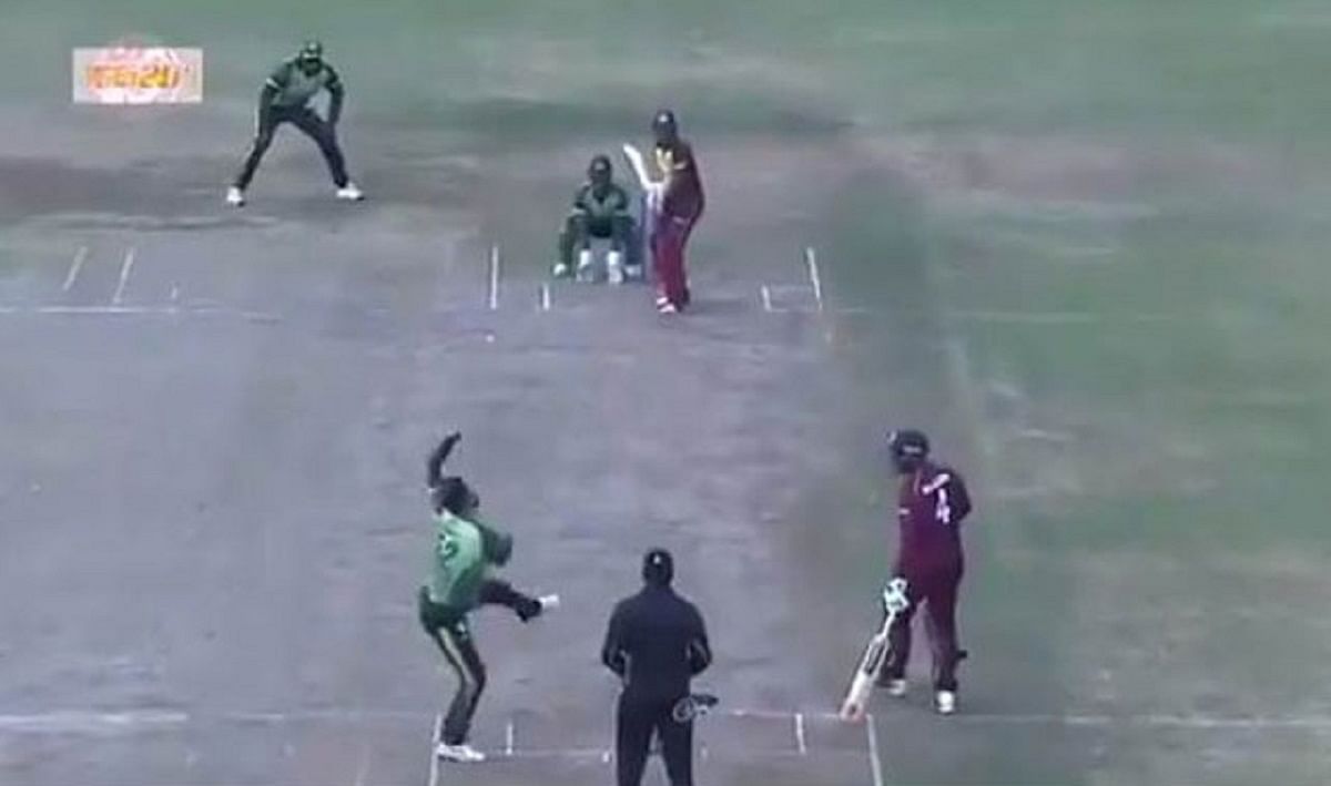 Chris Gayle take miracle catch, video goes viral on social media 