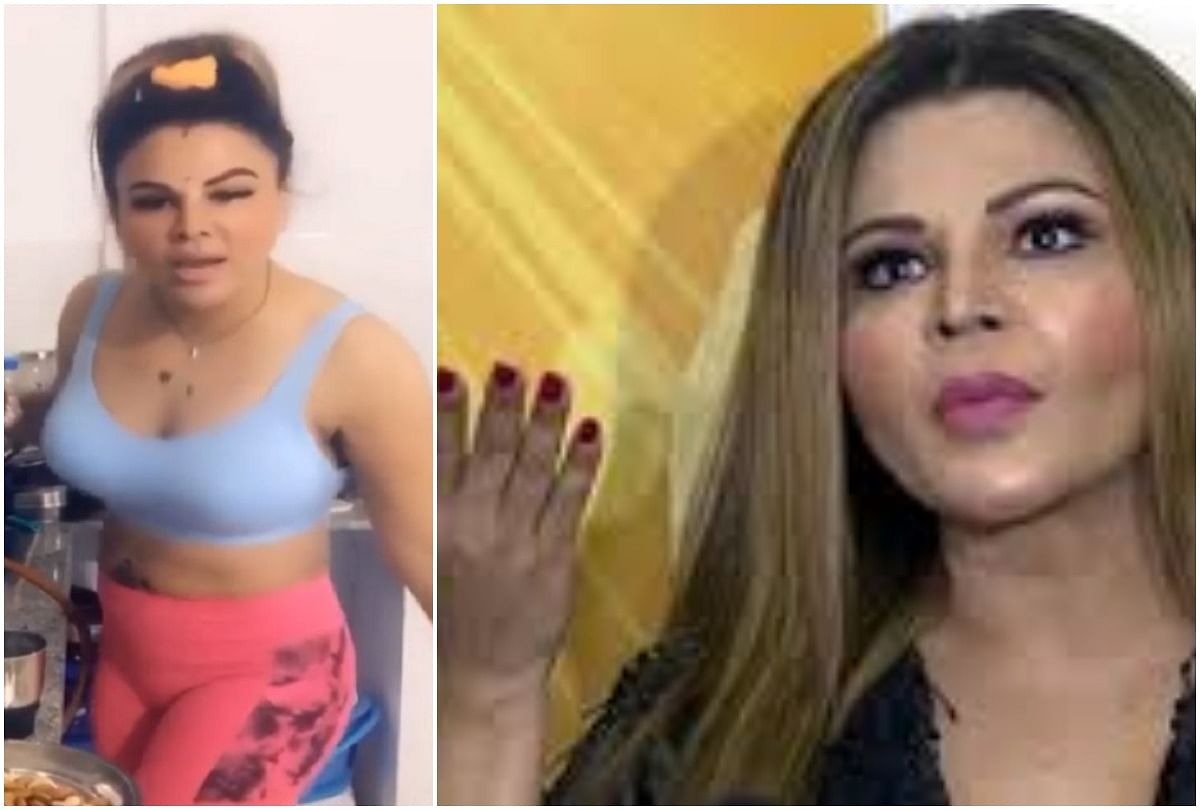 viral video of rakhi sawant share how difficulty in lockdown