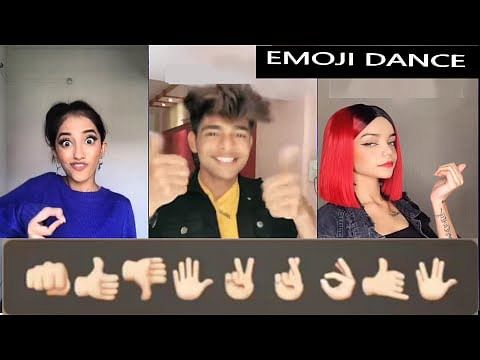 viral video of celebs taking part in emoji dance