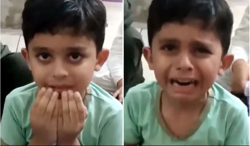 viral video of kid horrified on idea of reopening school people give hilarious reaction