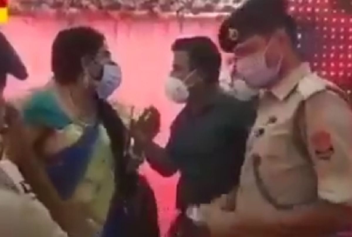 West Tripura DM Shailash Yadav raided two marriage in Tripura video goes viral