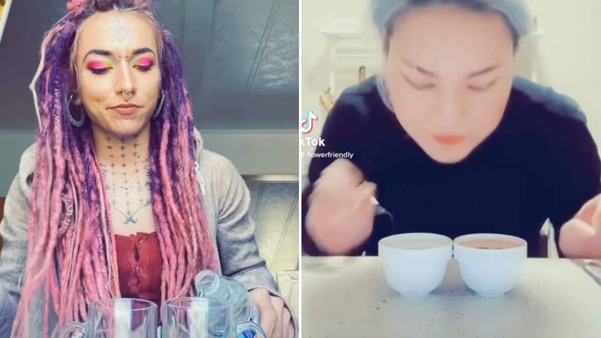 woman with two tongues can taste two things together video is going viral