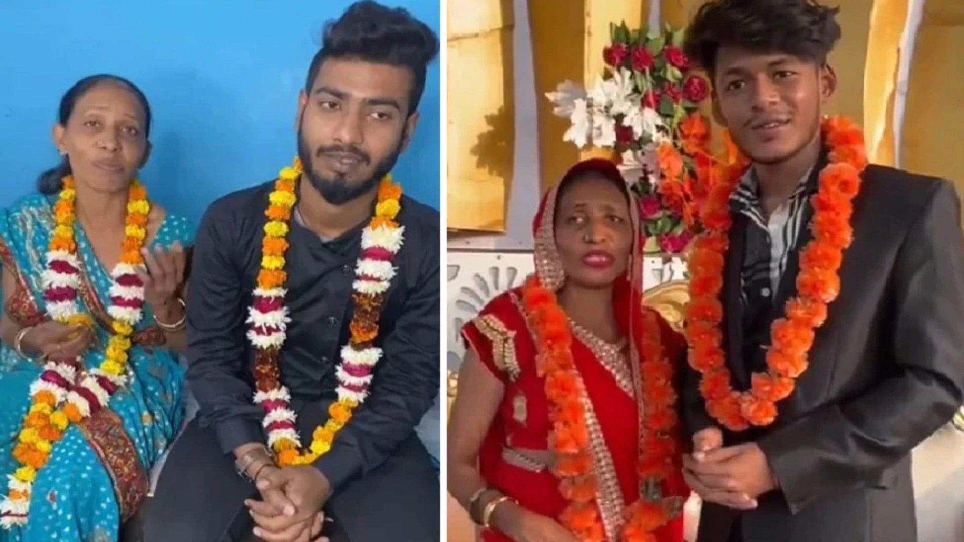 52 year old woman doing fake weddings with young boys for getting footage