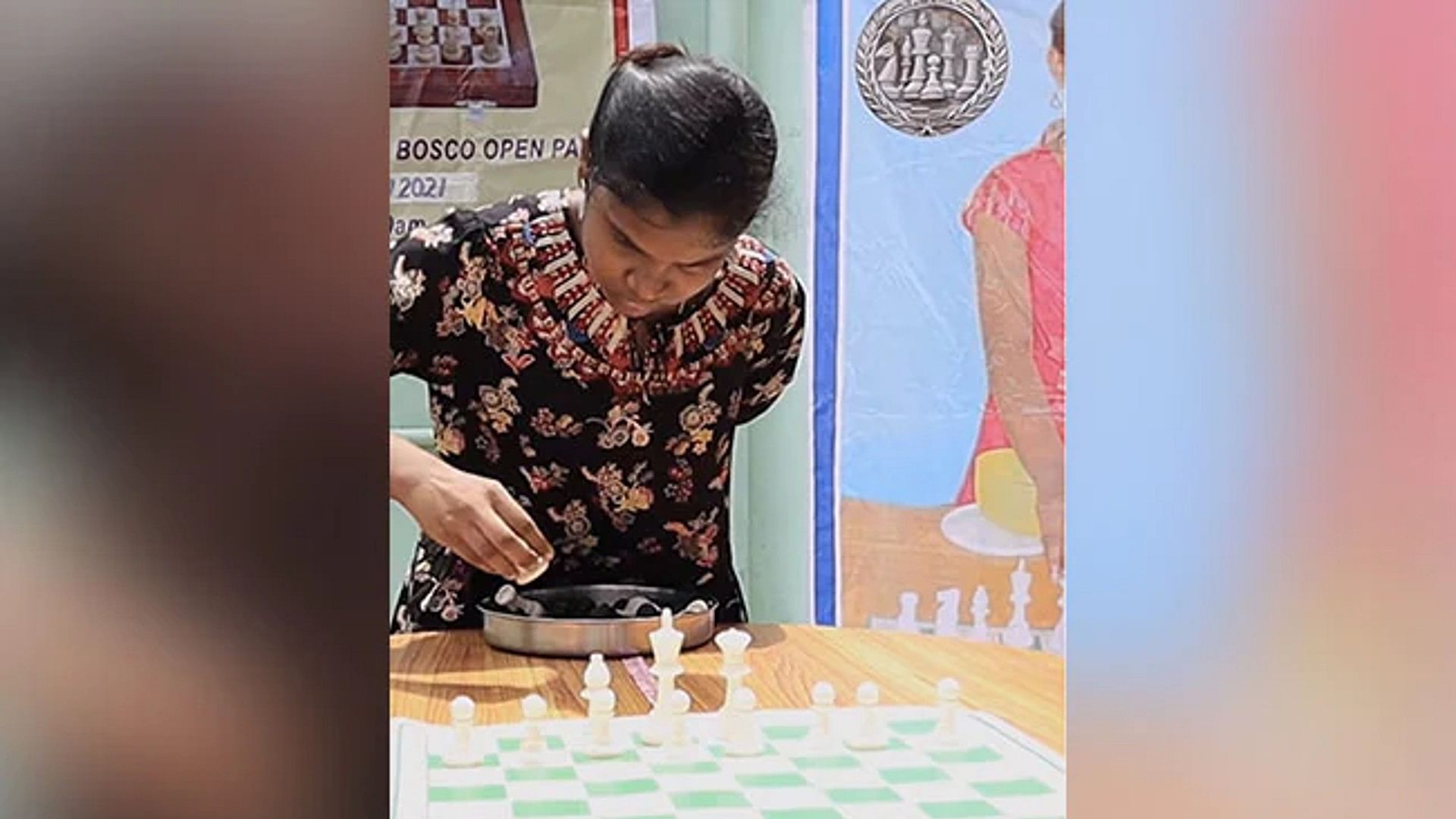Puducherry Girl Sets Guinness World Record Of Fastest Chess Set Arrangement