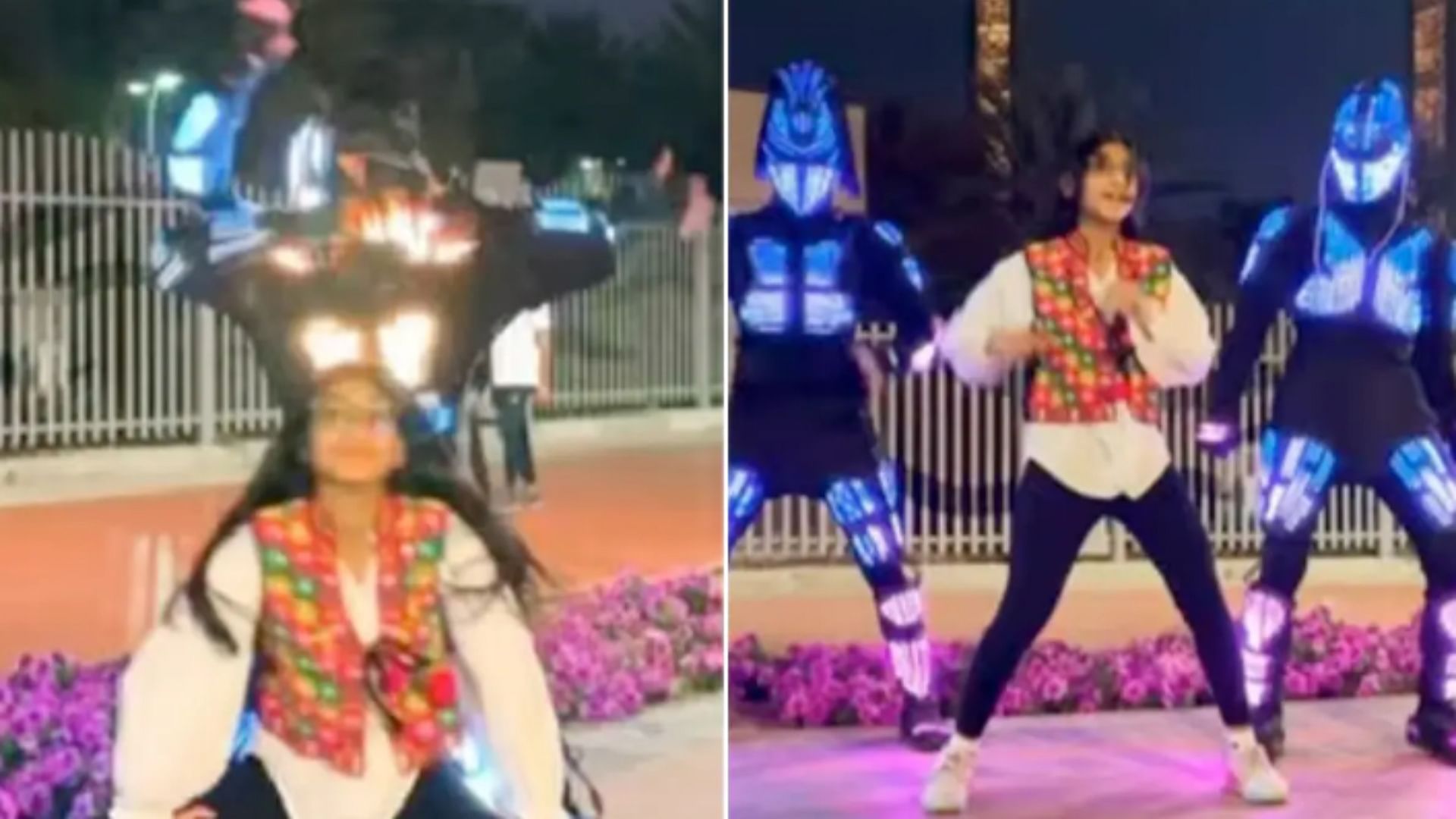 harnidh kaur sodhi dance with shines creed on london thumak da video viral