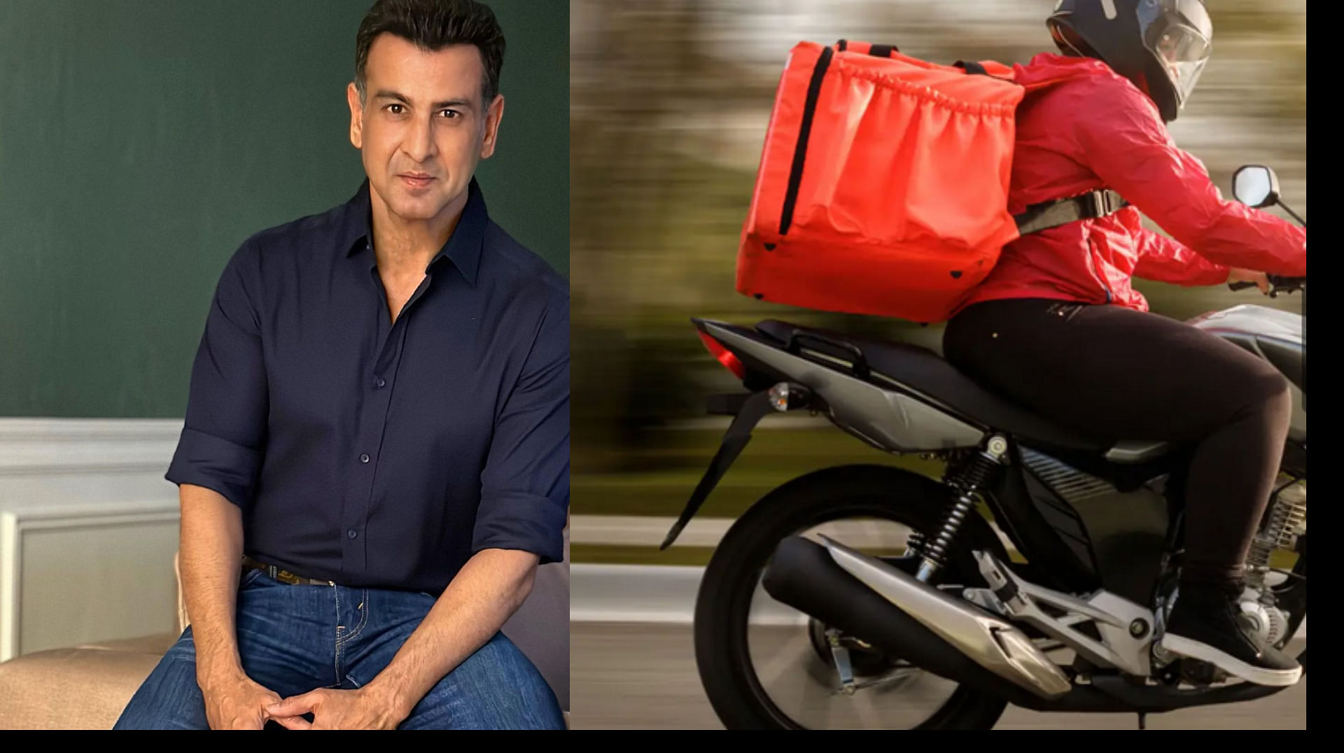 Bollywood actor ronit roy got angry at Swiggy delivery boy said I almost killed one of your riders