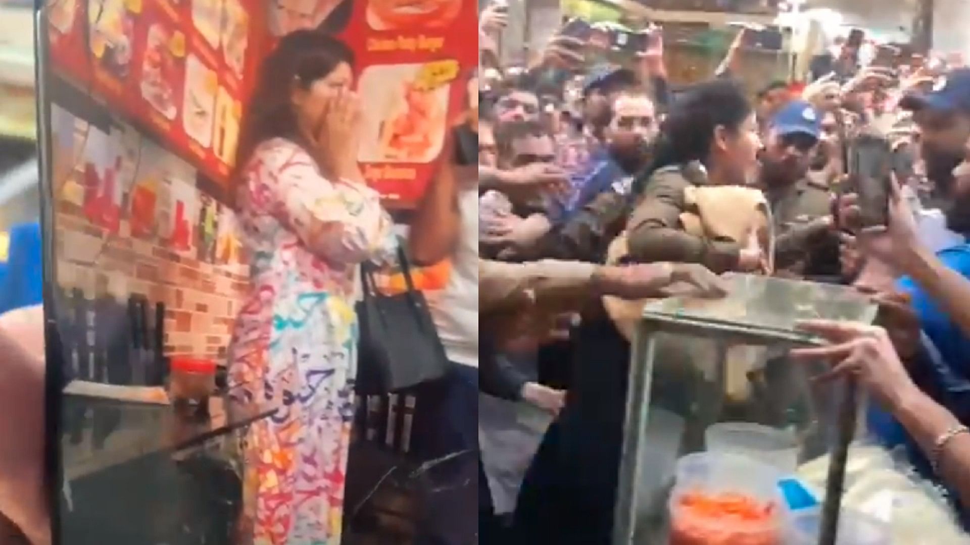 viral video pakistan womens attire with arabic prints sparks mob outcry