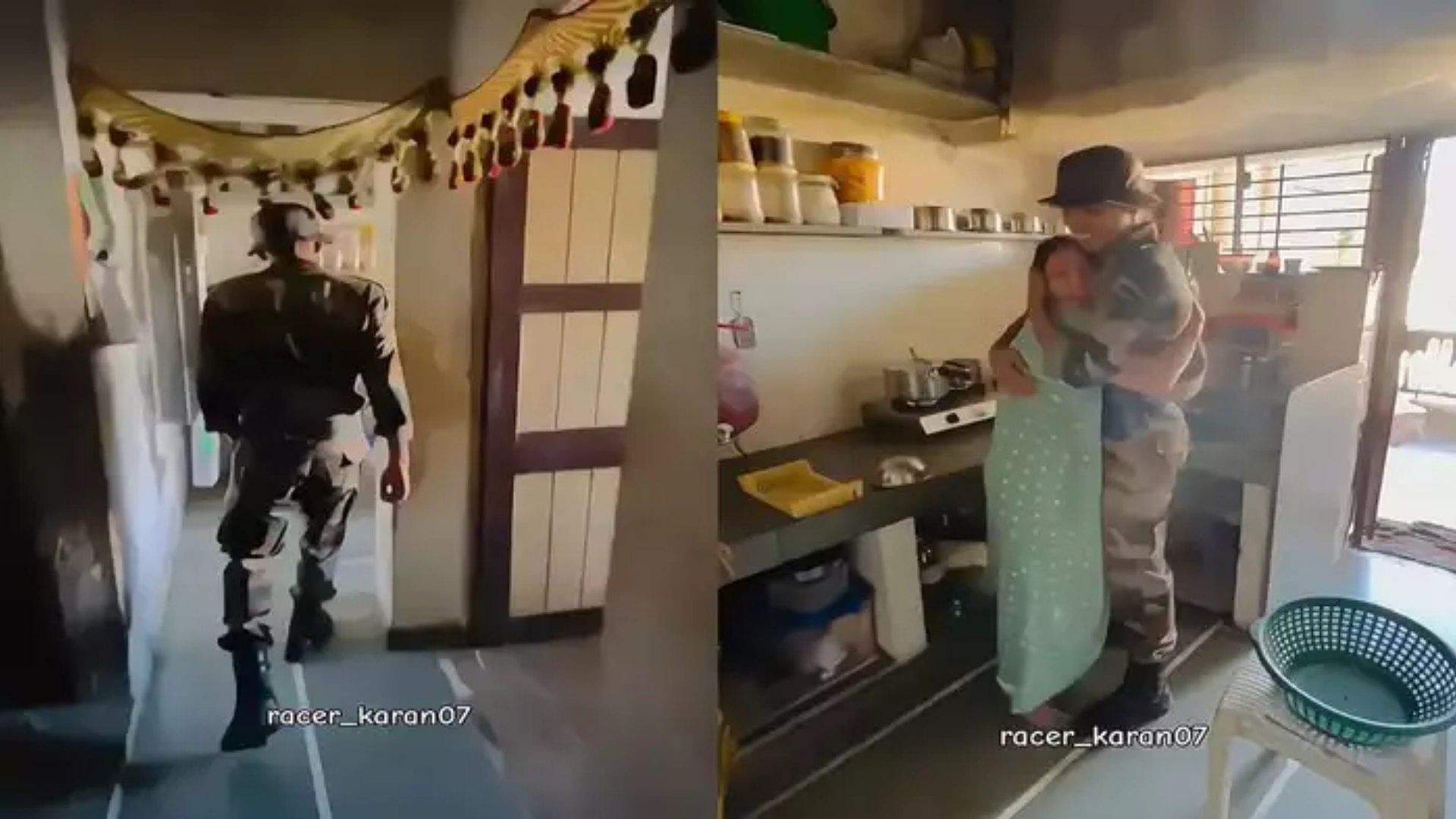 Viral Video: Soldier Surprises Mother by Returning Home, Video Will Leave You Teary-eyed