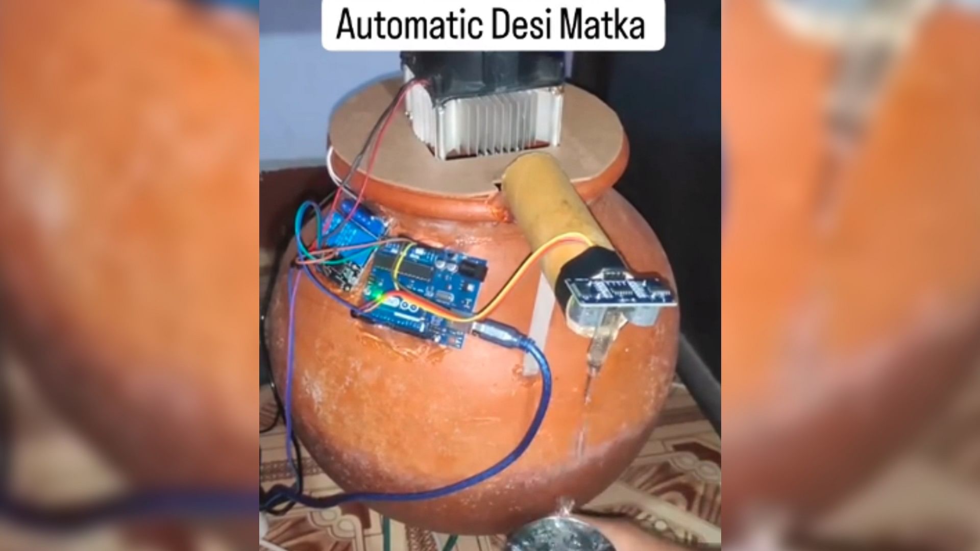 Desi Jugaad Video Automatic Matka Is Going Viral On Social Media Watch This Video