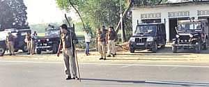 बवाल की आशंका में अलर्ट रहा प्रशासन administration alert