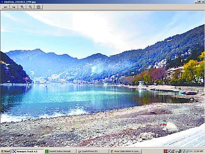 सिमट रही है नैनी झील Naini Lake is getting shorter
