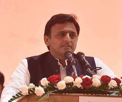  akhilesh yadav press conference after party meet in Lucknow.
