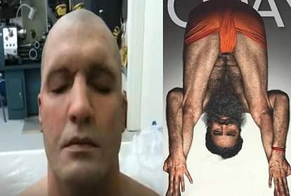 ऐसे सिकोड़ लेता है शरीर के अंग, बाबा रामदेव भी देखकर रह जाएंगे दंग video being viral of man who can give shock to baba ramdev