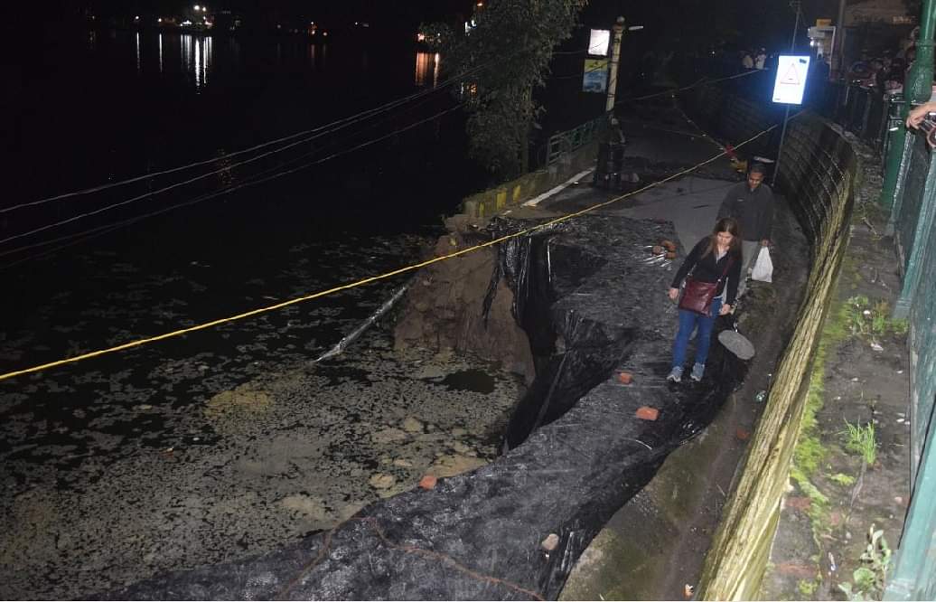 नैनीताल: प्रशासन की रिपोर्ट में हुआ खुलासा, इस वजह से नैनी झील में समा गई माल रोड Nainital mall road collapse real reason reveling in administration report