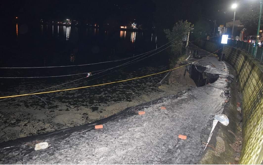 नैनीताल: प्रशासन की रिपोर्ट में हुआ खुलासा, इस वजह से नैनी झील में समा गई माल रोड Nainital mall road collapse real reason reveling in administration report