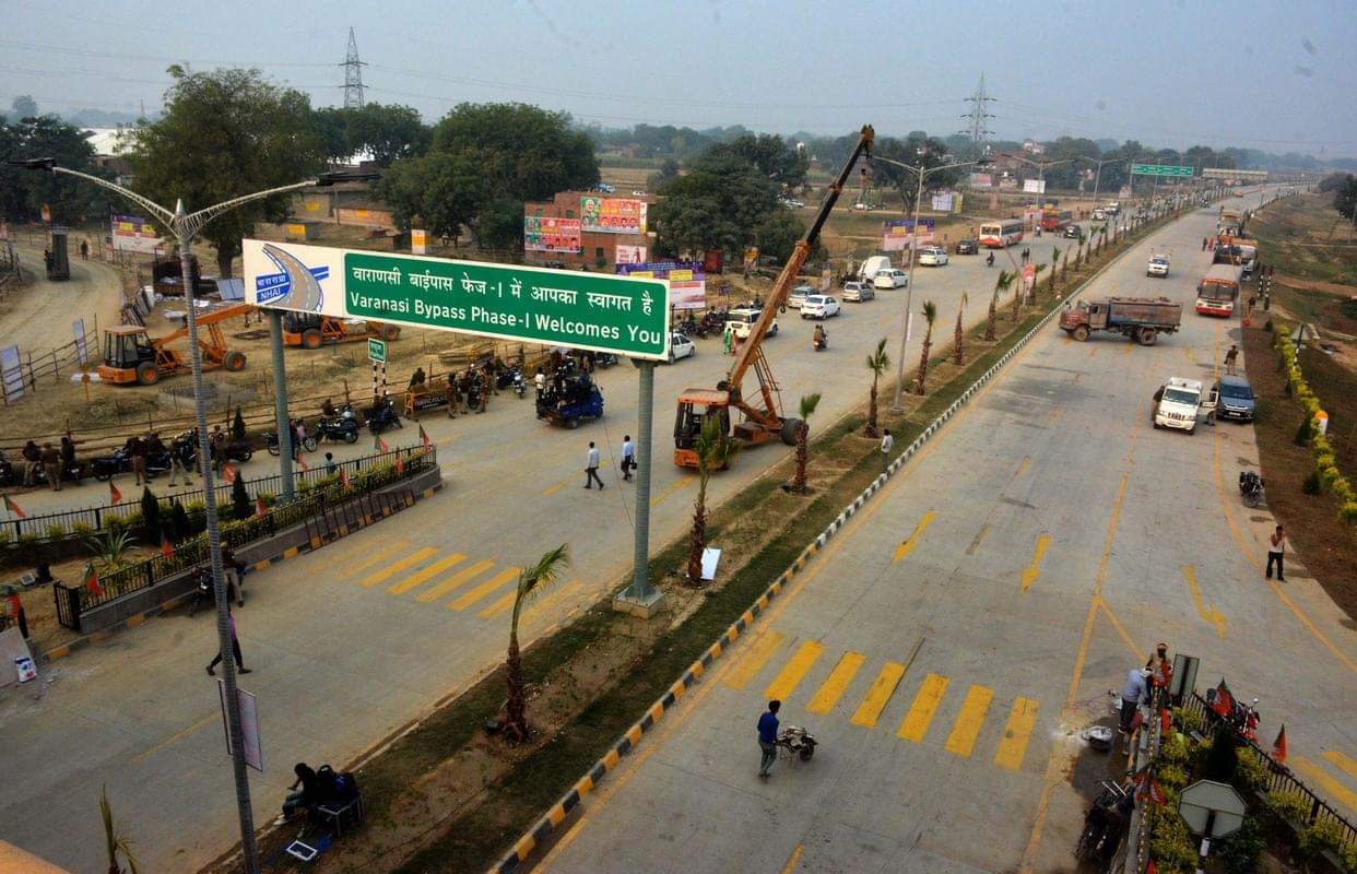 तस्वीरों में देखें, वाराणसी रिंग रोड की अद्भुत छटा, प्रधानमंत्री ने किया इसका उद्घाटन See the photos of varanasi ring road which is inaugrated by PM modi today