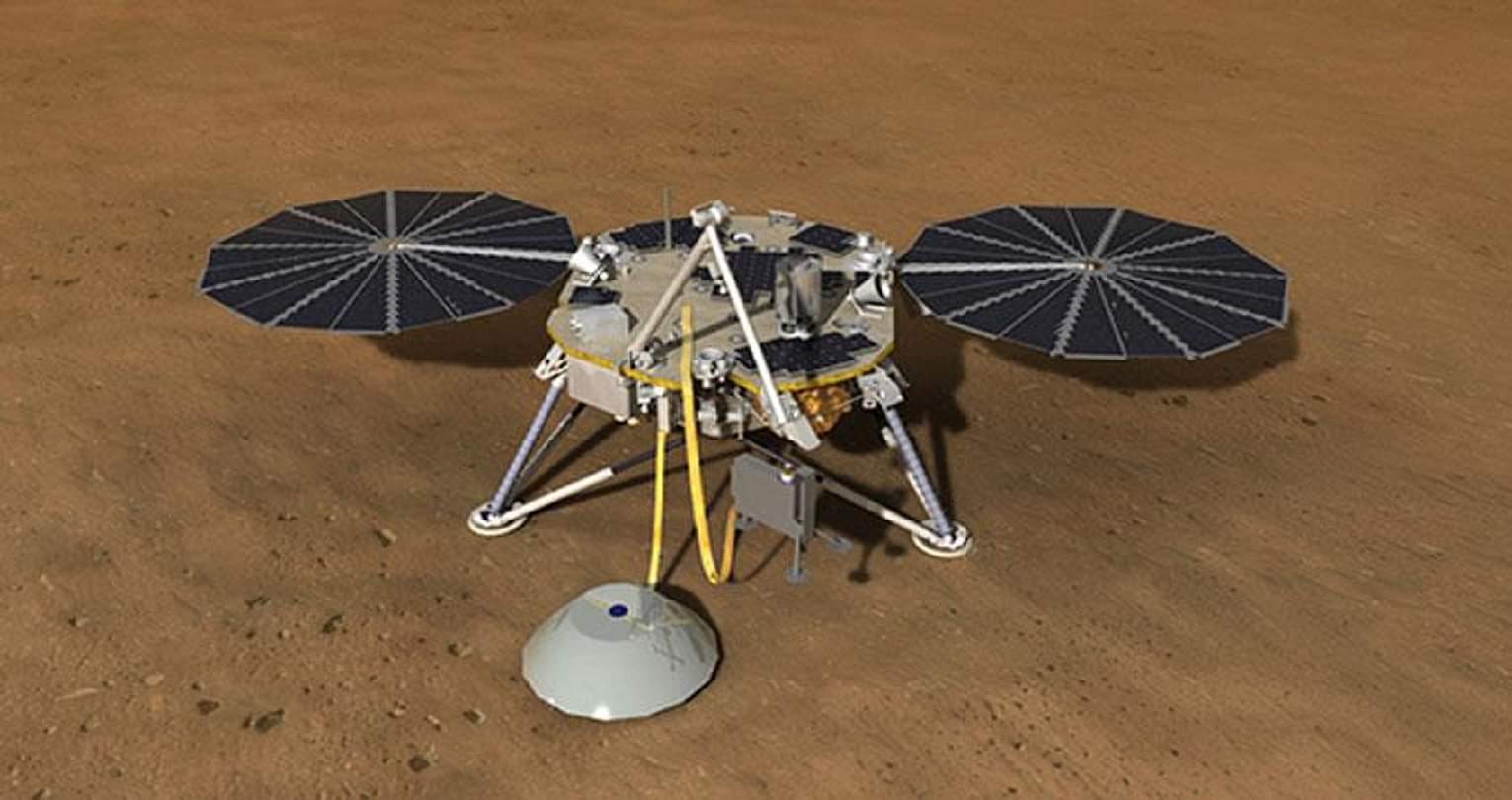 VIDEO: मंगल ग्रह पर चलने वाली तेज हवाओं को नासा ने किया कैद, जानिए कितनी है स्पीड NASA Insight Lander Hears Raw Sounds from Seismometer on Mars
