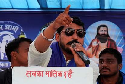 यूपी चुनाव: सीएम योगी के खिलाफ चुनाव लड़ेंगे चंद्रशेखर, गोरखपुर सीट से ही ठोकी ताल UP Election News: chandrashekhar azad Ravan will contest against CM Yogi Adityanath From Gorakhpur