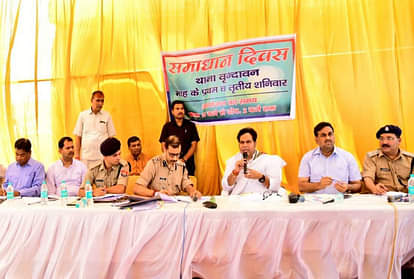 वृंदावन में अब नहीं चलेगा वीआईपी कल्चर, ऊर्जा मंत्री ने अफसरों को दिए सख्त निर्देश minister shrikant sharma strict instruction to officials over Vip culture in vrindavan