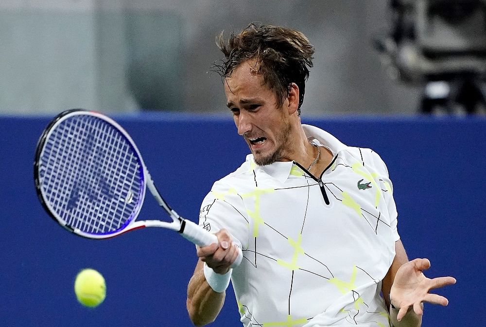 Halle Open World number one tennis player Medvedev in the semi-finals defeated Roberto Batista of Spain in the quarter finals