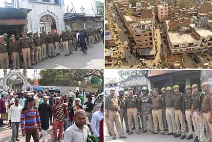 दिल्ली हिंसा के बाद कानपुर सहित आसपास के 13 जिलों में जुमे पर रहा अलर्ट, चप्पे-चप्पे पर पुलिस की नजर After Delhi violence, alert in 13 districts including Kanpur