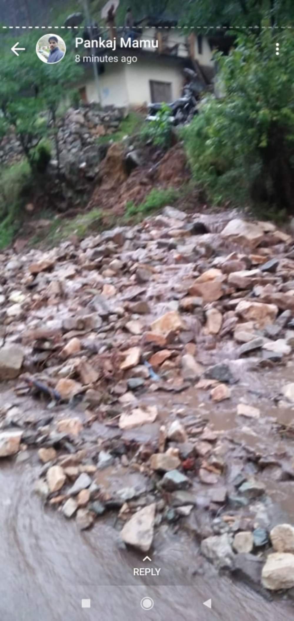 उत्तराखंड : आफत बनकर बरसे बादल, भारी अतिवृष्टि से फसल, नहर सब हुआ तबाह Uttarakhand weather : heavy hailstorm destroyed crop in uttarkashi